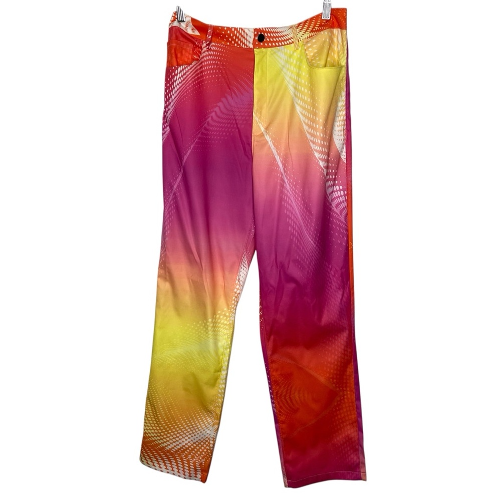 Finesse Colorful Graphic Pants